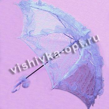 Зонтик свадебный (1шт) цвет:белый