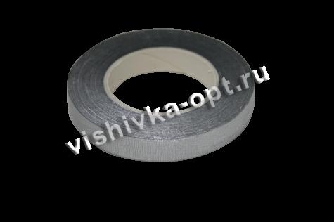 Тейп лента металлизированная 12мм (1кат*27м) цвет:серебро
